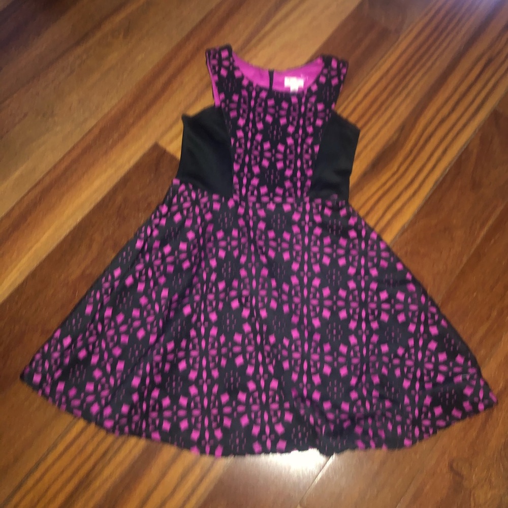 Fit & flare girls party dress
